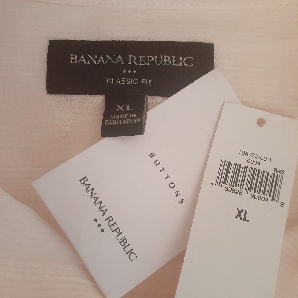 Banana Republic Ruffle Cuff Shirt NWT - Picture 3 of 15